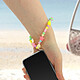 Acheter Avizar Bijou de Téléphone Bracelet à Cœur et Étoiles multicolore Collection Summer