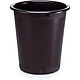 DURABLE Corbeille à papier BASIC Plastique 13 litres H 32 cm Noir x 6 Corbeille à papier