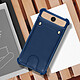 Avis Avizar Coque Smartphone 5.3'' à 5.5'' Souple Coins Bumper Porte-carte Amovible  Bleu Nuit