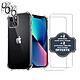 Evetane Coque iPhone 13 Antichoc + 2 Protections écran et 2 protections Objectif Caméra Coque iPhone 13 Antichoc + 2 Protections écran et 2 protections Objectif Caméra