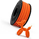 Recreus FilaFlex 82A ORIGINAL orange 2,85 mm 0,25kg Filament Flexible 2,85 mm 0,25kg - Filament souple historique, Petit format, Fabriqué en Espagne, A la fois souple et élastique