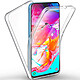 Evetane Coque Samsung Galaxy A70 360° intégrale protection avant arrière silicone transparente Motif Coque Samsung Galaxy A70 360° intégrale protection avant arrière silicone transparente