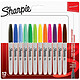 SHARPIE Marqueur permanent FINE, blister de 12 Marqueur permanent