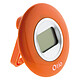 Thermomètre d'intérieur orange écran LCD - Otio Thermomètre d'intérieur orange écran LCD - Otio