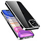 Evetane Coque iPhone 12 mini (5,4 pouces) 360° intégrale protection avant arrière silicone transparente Motif pas cher