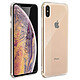 Avizar Coque Transparent avec film pour Apple iPhone XS Max Coque Transparent et film en verre trempé Apple iPhone XS Max