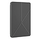 Avizar Étui pour Samsung Galaxy Tab S9 Plus Clapet Origami Support Différents Angles  Gris Clapet origami se transformant en support stand multi-positions pour profiter de vos contenus dans plusieurs angles