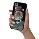 Evetane Coque iPhone X/ Xs Silicone Liquide Douce noir Tigre Fashion pas cher