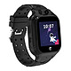 Forever Montre Connectée WiFi Enfant avec carte SIM Appels vidéo et GPS Noir Montre connectée See Me! de Forever avec bouton SOS pour appeler à l'aide en cas de danger