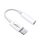 LinQ Adaptateur Lightning Mâle vers Jack 3.5mm Femelle Connexion Bluetooth  Blanc Un adaptateur audio Lightning mâle vers Jack 3.5 femelle de la marque LinQ