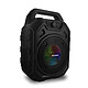 Metronic 477184 - Enceinte Mini High Power sono portable  bluetooth - noire Haut-parleur : 10 cm Son : 45 W Effets lumineux à LED