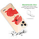 Avis Evetane Coque iPhone 11 Pro silicone transparente Motif Coquelicot ultra resistant