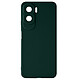 Avizar Coque pour Honor 90 Lite Silicone Soft Touch Mate Anti-trace  vert foncé - Coque liant la simplicité avec de l'élégance, série Classic Case Mat, conçue pour votre Honor 90 Lite