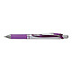 PENTEL Stylo Roller encre gel rétractable ENERGEL BL77 Pointe 0,7 mm violet x 12 Stylo à bille