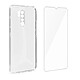 Avizar Coque Xiaomi Redmi 9 Souple et Film Verre Trempé 9H transparent Pack de protection 360° Transparent spécialement conçu pour Xiaomi Redmi 9.