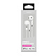 Acheter Mooov 493157 - Ecouteurs intra auriculaire Lightning MFI 1,2 m - blanc