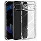 Mayaxess Coque Antichoc pour Google Pixel 9 et 9 Pro Coins Renforcés Transparent Coins bumper renforcés, prêts à encaisser les impacts en cas de chute