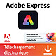 Adobe Express Premium + Bitdefender Total Security - Abonnement 1 an - 1 utilisateur - A télécharger Logiciel de création graphique (Multilingue, Windows, Mac)