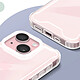 Avizar Coque pour iPhone 15 Dos Rigide Coins Bumper Antichoc  Transparent pas cher