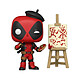 Marvel - Figurine POP! Deadpool 30th Anniversary Artist Deadpool 9 cm Figurine POP! Deadpool 30th Anniversary Artist Deadpool 9 cm.