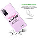 Avis Evetane Coque Samsung Galaxy S20 FE 360 intégrale transparente Motif Maman raleuse Tendance