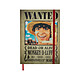 One Piece - Carnet Wanted Posters Carnet One Piece, modèle Wanted Posters.