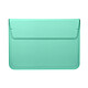 Avizar Pochette Ordinateur Portable 13'' Aspect Cuir Support à Rabat Vert Pochette  Turquoise, Tablettes et Ordinateurs Portables