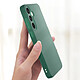 Avis Avizar Coque pour Samsung Galaxy A35 5G Silicone Finition Mate Soft Touch Vert Foncé