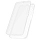 Avizar Coque pour Xiaomi Poco M4 Pro 5G et Redmi Note 11S 5G Intégrale Arrière Rigide Transparent et Avant Souple  transparent Ultra-résistante, elle protège votre téléphone des chutes et des rayures du quotidien