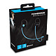 Powerade 480022 - Ecouteurs intra auriculaire sport bluetooth - noir et bleu cyan pas cher