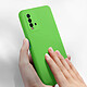 Acheter Avizar Coque Xiaomi Redmi 9T Silicone Semi-rigide Finition Soft Touch Fine vert