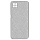 Avizar Coque pour Samsung Galaxy A22 5G Paillette Amovible Silicone Semi-rigide argent - Coque à paillettes spécialement conçue pour votre Samsung Galaxy A22 5G