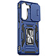 Avizar Coque pour Samsung Galaxy Z Fold 5 Antichoc Cache Caméra Bague Support  Bleu Nuit - Coque antichoc bleu nuit, conçue spécifiquement pour Samsung Galaxy Z Fold 5