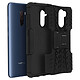 Avizar Coque Pocophone F1 Antichocs Silicone + Polycarbonate Support intégré Noir Coque protection antichocs pour Xiaomi Pocophone F1