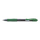 PILOT Stylo Roller Encre Gel Rétractable G-2 07 Pointe Moyenne Vert x 12 Stylo à bille