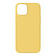 Avizar Coque iPhone 13 Mini Silicone Semi-rigide Finition Soft-touch jaune Coque de protection spécialement conçue pour iPhone 13 Mini