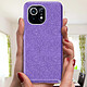 Acheter Avizar Coque Xiaomi Mi 11 5G Paillette Amovible Silicone Semi-rigide violet