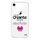 Evetane Coque iPhone Xr silicone transparente Motif Un peu chiante tres attachante ultra resistant Coque iPhone Xr silicone transparente Un peu chiante tres attachante ultra resistant Protection housse Motif Ecriture Tendance