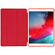 Avizar Housse iPad Air 3 2019 et iPad Pro 10.5 Clapet Support Vidéo Trifold Rouge pas cher