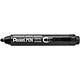 PENTEL Marqueur permanent NXN50 rétractable, noir x 12 Marqueur permanent