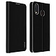 Avizar Housse Samsung Galaxy A20e Étui Porte-carte Support Vidéo Effet Carbone Noir Un étui folio alliant design, protection et praticité, spécialement conçu pour Samsung Galaxy A20e