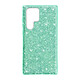 Avizar Coque pour Samsung Galaxy S22 Ultra Design Paillette Amovible Silicone  vert Coque à paillettes spécialement conçue pour votre Samsung Galaxy S22 Ultra