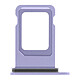 Clappio Tiroir Carte SIM de Remplacement pour iPhone 12 Violet - Tiroir carte SIM de remplacement pour iPhone 12