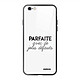 Evetane Coque en verre trempé iPhone 6 Plus / 6S Plus Parfaite Avec De Jolis Défauts Coque en verre trempé iPhone 6 Plus / 6S Plus Parfaite Avec De Jolis Défauts Ecriture Tendance et Design