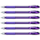 PENTEL Stylo Bille à Capuchon IFeel-it! BX487 Pointe Moyenne Violet x 6 Stylo à bille