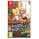 Goodbye World Nintendo SWITCH Une dure réalité. Une passion perdue. L'histoire de 2 créatrices. Description Découvrez Goodbye World sur Nintendo Switch ! La programmeuse Kanii et