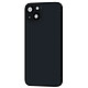 Clappio Châssis iPhone 13 avec Vitre arrière de remplacement Noir - Coque de réparation composée du couvercle arrière et du châssis, permettant une réparation rapide et facile