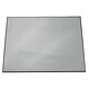 DURABLE Sous-main 650x520 mm avec rabat transparent Argent Sous-main