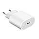 Avizar Chargeur Secteur USB Type C Power Delivery 20W Recharge Rapide Blanc Un chargeur secteur performant USB Type C pour recharger vos appareils mobiles.