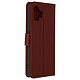 Avizar Housse pour Nothing Phone 2 Cuir Véritable Portefeuille anti-RFID Support Vidéo  Marron - Étui série Leather Cover marron alliant protection et design, conçu pour Nothing Phone 2